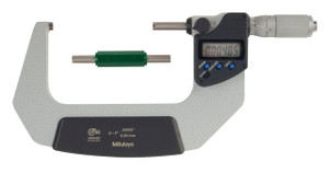 Mitutoyo Coolant Proof Micrometer, Range 3-4" w/ Ratchet Friction Thimble - 293-347-30 Mitutoyo Coolant Proof Micrometer, Range 3-4" w/ Ratchet Friction Thimble - 293-347-30