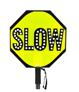 Stop-Lite | 18" Stop/Slow Paddle (Canadian) - PA-22212