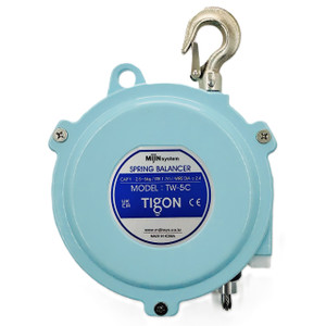 Mijin System TIGON Spring Balancer, 2.5 - 5 kg Capacity, 1.7 m Stroke - TW-5C