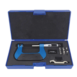 Precise Mechanical Screw Thread Micrometer Set, 0-1" Range