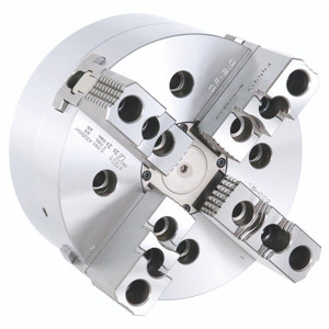Samchully IDF Series 2+2 Jaw Compensating Self-Centering Power Lathe Chuck, 260mm Size - IDF-260