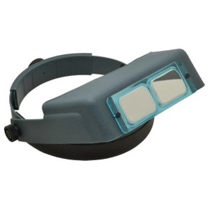 Optivisor Magnifier with Headband Mount, 2x Magnification, 10" Focal Distance - 40-180-2