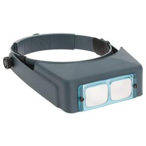 Optivisor Magnifier with Headband Mount, 2.5x Magnification, 8" Focal Distance - 40-183-6