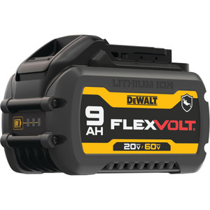 DeWALT Power Tool Batteries, Battery Voltage: 60.00, Battery Chemistry: Lithium-ion, Battery Capacity (Ah): 9.00, Battery Series: FLEXVOLT DCB609G - 17352287