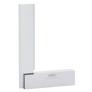 Insize 90º Beveled Edge Square with Wide Base, 2.0 x 1.6" Size L x W