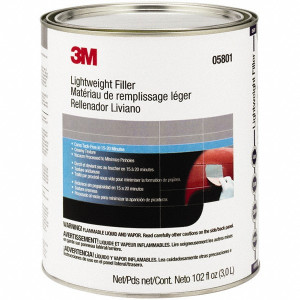 3M Automotive Body Repair Fillers, 1 Gal 2-component Lightweight Body Filler 7000045748 - 64849920