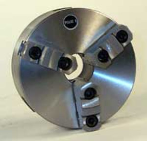 Phase II 3 Jaw Plain Back 3" Chuck with 0.63 Center Hole - 559-110