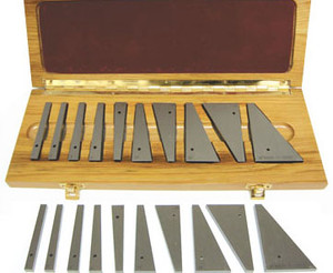 Precise 12 Piece Angle Block Set, 3" Long x 1/4" Thick - ABA-012