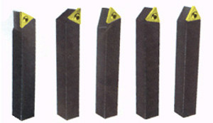 Precise 5pc Indexable Turning Tool Holder Set, 3/8" Shank Size - 404-040-1 Precise 5pc Indexable Turning Tool Holder Set, 3/8" Shank Size - 404-040-1