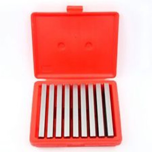 Precise 6" Long Steel Parallel Set I/4" Thickness (9 Pair) - CLS-017 Precise 6" Long Steel Parallel Set I/4" Thickness (9 Pair) - CLS-017