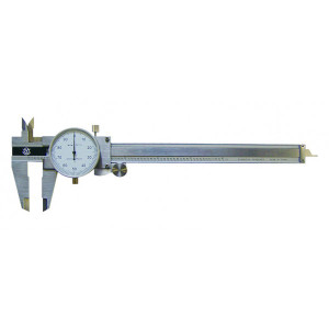 Precise Dial Caliper 0-6" White - SPT-006