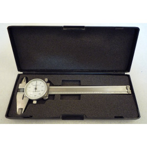 Precise White Face Dial Caliper 0-4" Inch Range - SPT-004