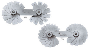 Precise Fillet or Radius Gages