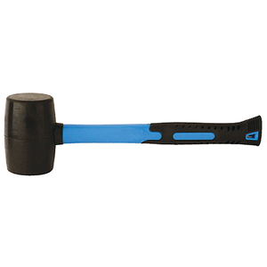 Precise  Black Rubber Mallet, 2-9/16" Face Diameter