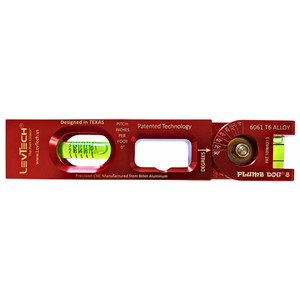 LevTech Plumb Dog 8 Magnetic Plumbing Level - 01-020-081