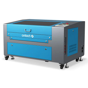 OMTech Maker MF1624-60 60W CO2 Laser Engraving and Cutting Machine with 16 x 24 Working Area - USB-0604-US