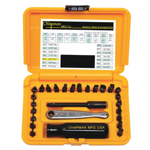 Chapman 28 Piece Assortment Midget Ratchet Set