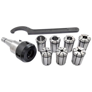 Vertex 8 Piece NMTB30 (NT30) Milling Collet Chuck Set - 3901-5570