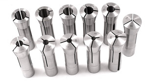 Precise 11 Piece R8 collet set (1/8-3/4" BY 16ths) - 008-011