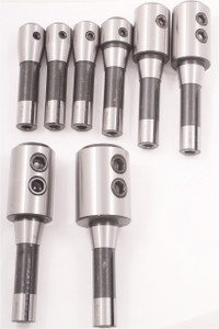 Precise R-8 End Mill Holders (8 Piece Set) - R8E-8S