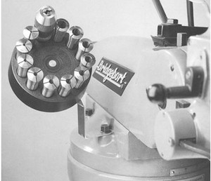 Precise R-8 Tooling Rotating Collet Caddy