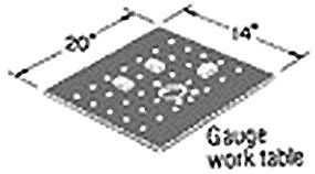 Roper Whitney Gauge Work Table - 137000320