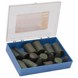 Rubberized Abrasive Cone Kit K-2, 20 Piece - 88-172-2