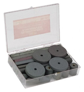 Rubberized Abrasive Mold Finishing Kit K-5, 22 Pieces - 88-180-5
