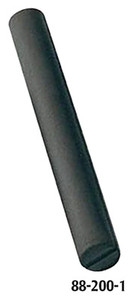 Rubberized Abrasive Round Pencil P-06, Fine Red, 6" Length, 3/8" dia. - 88-404-9