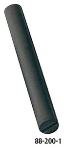 Rubberized Abrasive Round Pencil P-08, Extra Fine Blue, 6" Length, 1/2" dia. - 88-605-1