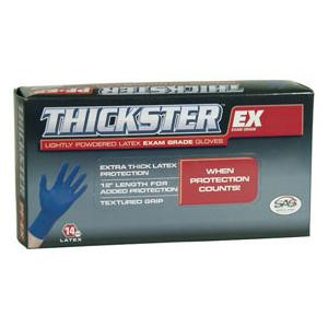 SAS Safety Thickster Triple Thick Latex Gloves XL - SAS6604
