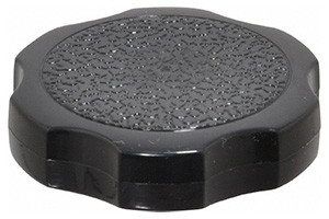 Press Fit Thumb Screw Knobs, Black Rosette Knobs 1000 Piece Set, 1/4" Screw Size, 1-1/2" Head Dia - 99-069-7