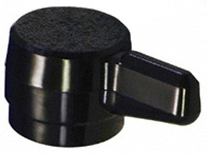 Press Fit Thumb Screw Knobs, Black "L" Knobs 100 Piece Set, 5/16" Screw Size, 27/32" Head Dia - 99-652-0