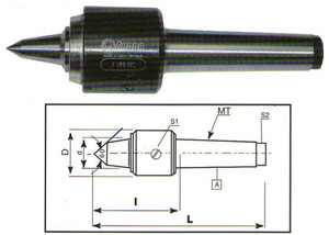 Skoda Precision CNC Live Centers - 310-020