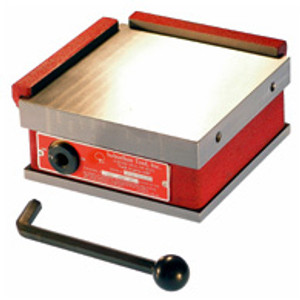 Suburban Tool Rectangular Permanent Magnetic Chuck MC-99, Standard Pole, 9" x 9" x 2-5/8" - 77-533-8