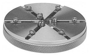 Ultra Short 6-Jaw Scroll Chuck, J-F 55, 2" Dia. - 70-250-6 Ultra Short 6-Jaw Scroll Chuck, J-F 55, 2" Dia. - 70-250-6