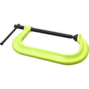 Wilton High Visibility "C" Clamp #14305, 8-1/4" Opening Capacity, 5" Throat Depth - 97-848-6