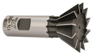 Interstate HSS 60° Dovetail Cutter, 1-7/8" cut dia, 7/8" shank dia - 43-148-6