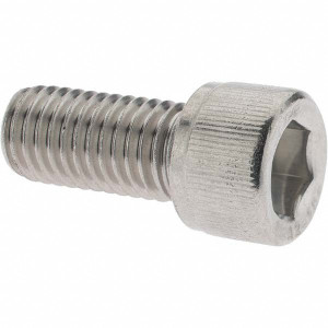 Value Collection Hex Socket Cap Screw: M12 x 1.75 Metric 25 mm Length Under Head, Stainless Steel MP47560 - 64701071