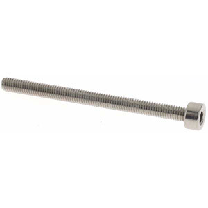 Value Collection Hex Socket Cap Screw: M3 x 0.50 Metric 40 mm Length Under Head, Stainless Steel, Uncoated A410162 - 70933932