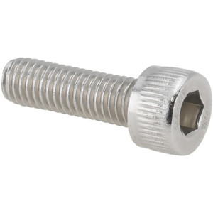 Value Collection Hex Socket Cap Screw: M5 x 0.80 Metric 16 mm Length Under Head, Stainless Steel, Uncoated A410186 - 70968086