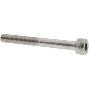 Value Collection Hex Socket Cap Screw: M5 x 0.80 Metric 45 mm Length Under Head, Stainless Steel, Uncoated 412 - 07153570