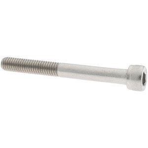 Value Collection Hex Socket Cap Screw: M6 x 1.00 Metric 55 mm Length Under Head, Stainless Steel 886 - 68016245
