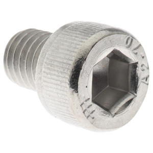 Value Collection Hex Socket Cap Screw: M8 x 1.25 Metric 10 mm Length Under Head, Stainless Steel SCX208010-050BX - 68016286
