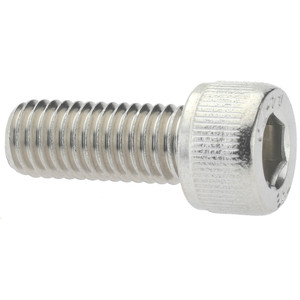 Value Collection Hex Socket Cap Screw: M8 x 1.25 Metric 20 mm Length Under Head, Stainless Steel, Uncoated A410233 - 70967864