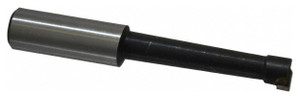 Carbide Tipped Boring Bar, Grade C-6, 3/4" Shank, 9/16" Bore Dia, 5" OAL - 43-792-1