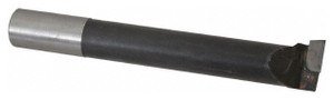 Carbide Tipped Boring Bar, Grade C-2, 1" Shank, 1-1/4" Bore Dia, 7-3/4" OAL - 43-750-9