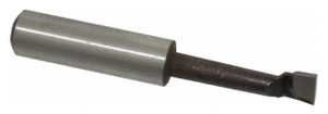 Carbide Tipped Boring Bar, Grade C-2, 3/8" Shank, 5/16" Bore Dia, 2-3/8" OAL - 43-701-2