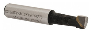 Carbide Tipped Boring Bar, Grade C-2, 3/8" Shank, 3/8" Bore Dia, 2-3/16" OAL - 43-703-8