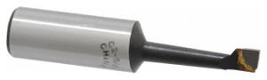 Carbide Tipped Boring Bar, Grade C-2, 5/8" Shank, 5/16" Bore Dia, 3" OAL - 43-722-8